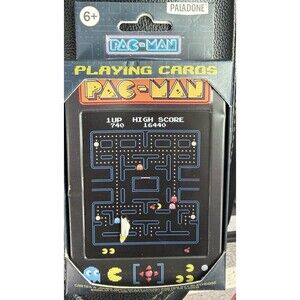 Paladone Pac-Man Video Game Playing Cards w/ Collectible Tin